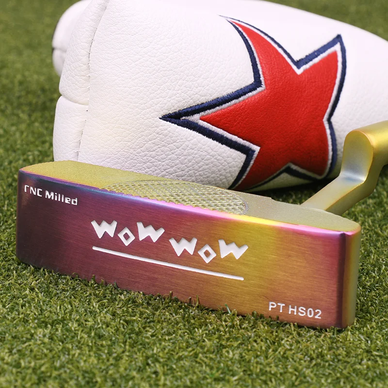New Design Golf Club Putter OEM CNC Milled Face Golf Putter Heads Custom Logo  Manufacturer Blade Golf Putter
