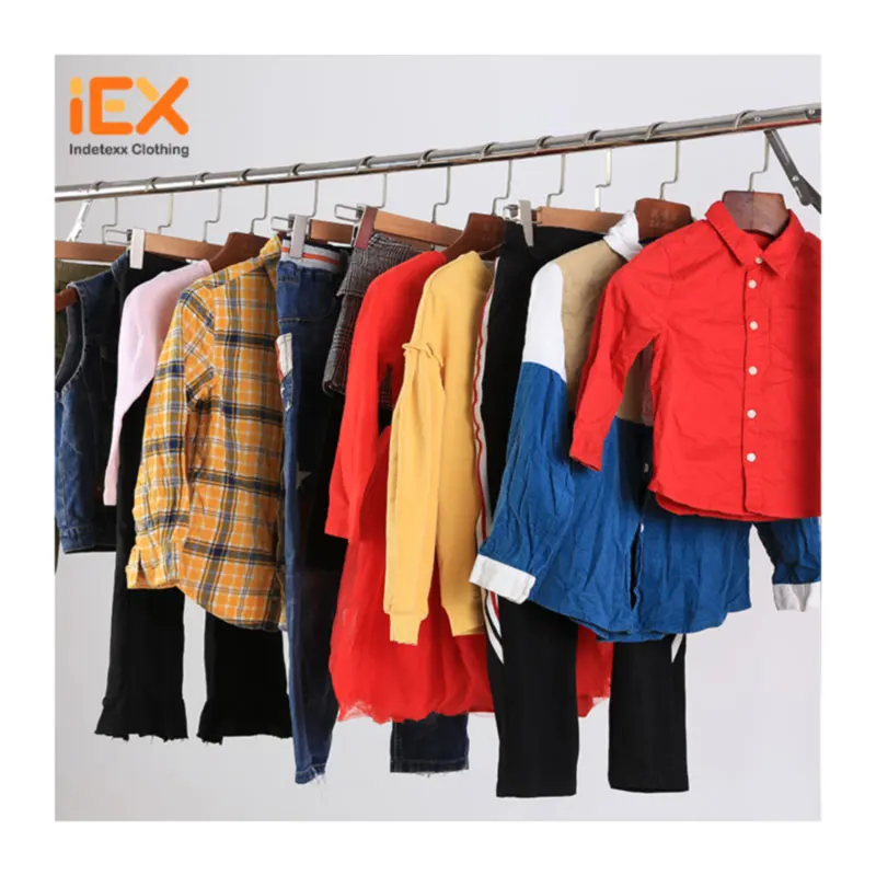 Indetexx Used Mans T Shirt Enfants Bal De Vetements Friperie Premier Choix Enfant