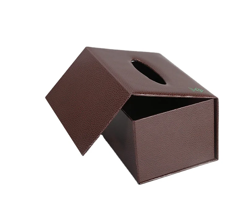 2021 Top Quality Luxury Folding Tissue Box Modern Facial Tissue Holder for Car  factory direct sales luxury hot sale decorative
