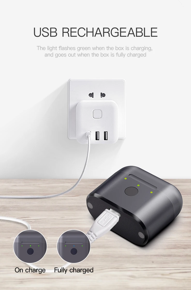 Hot Sale Promotion CIC Hearing Aid Headset Products Rechargeable Amplifier CIC Hearing Aid For Deafness Senior