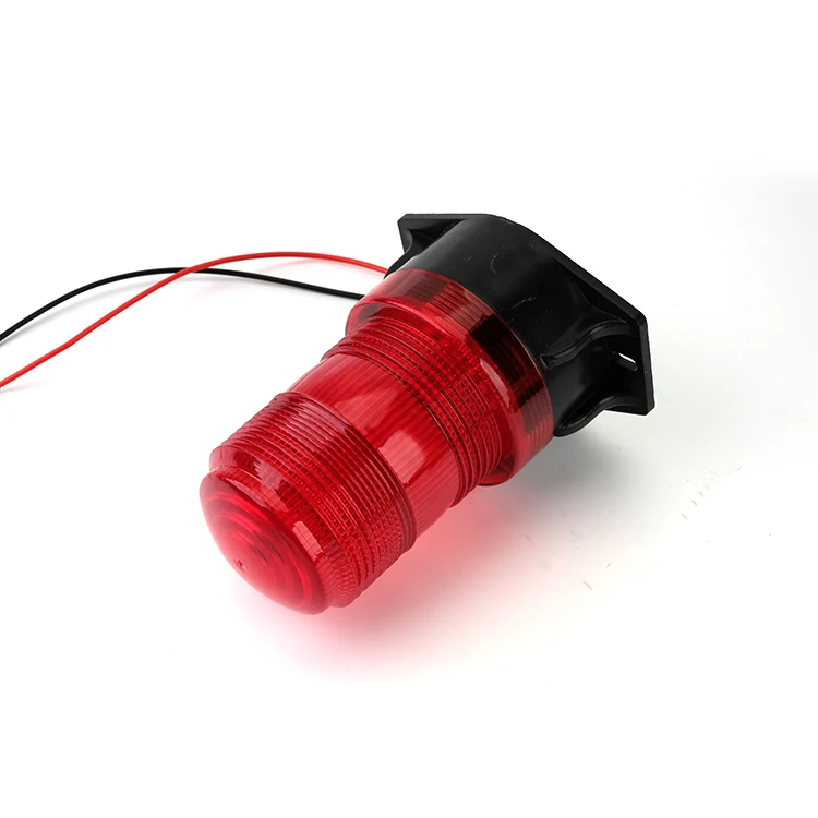 Custom 12v 24v amber red blue car led flashing warning light