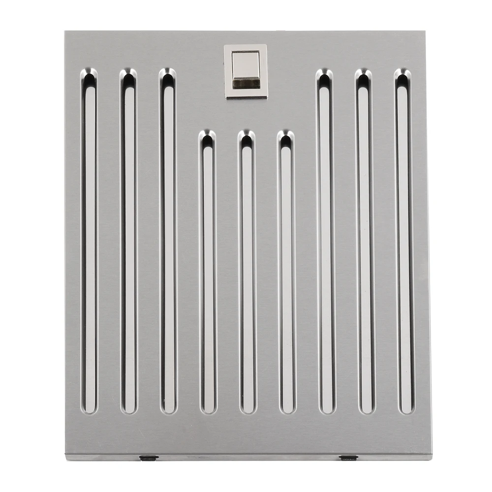 Custom Square Stainless Steel / Aluminum Active Carbon Filter Cooker Extractor Range Hood Filter