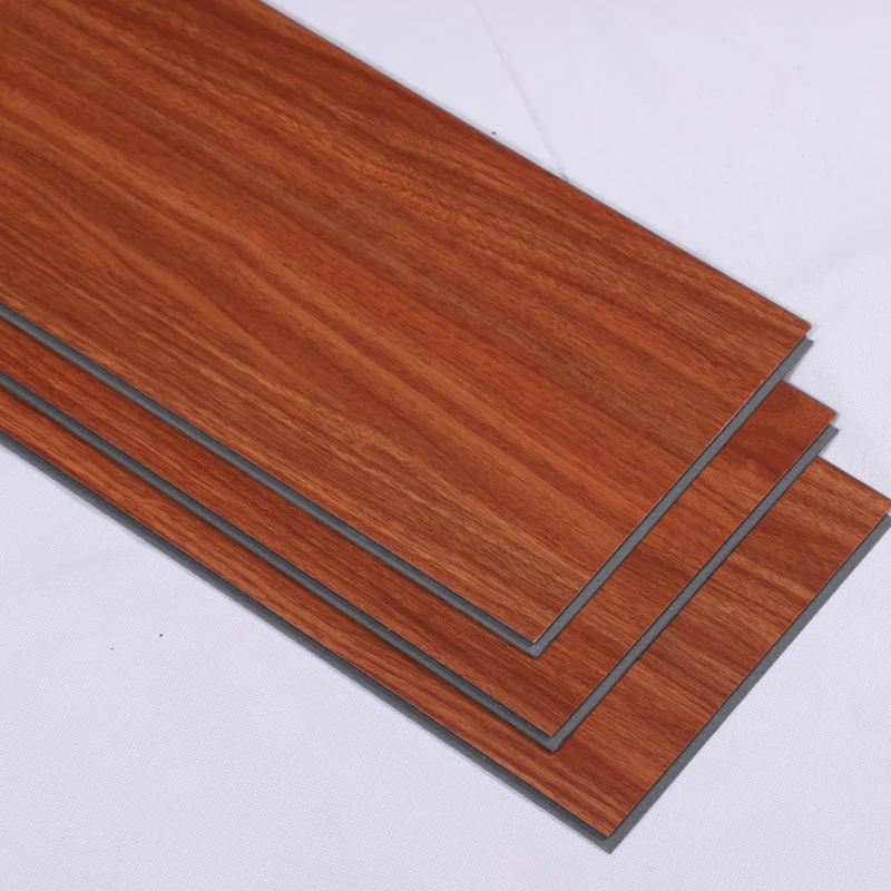 AOLONG Waterproof Dance Stone Plastic Hybrid Wood Grain Laminate Tile Spc Click Flooring Vinyl Plank Prices