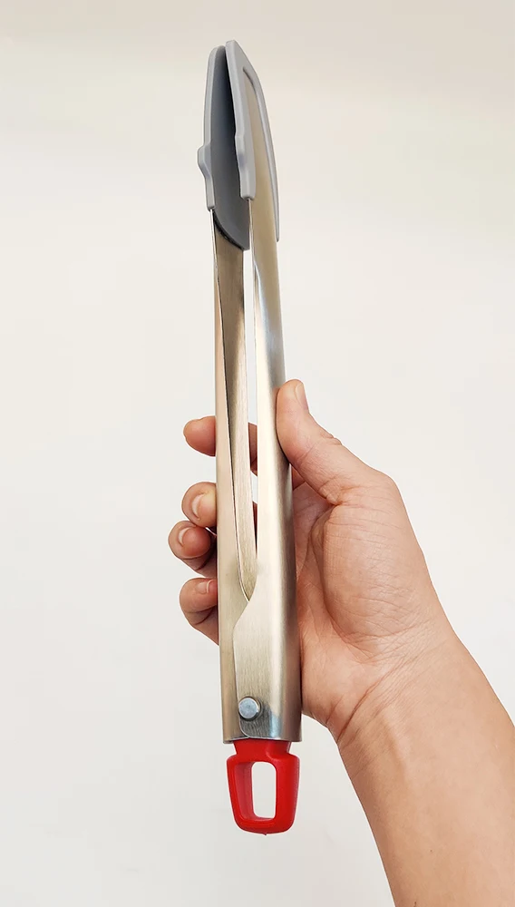 2024 New Design Kitchen Tongs Stainless Steel Silicone Anti-Scratch Steak Tweezers Utensils Kitchens Tool
