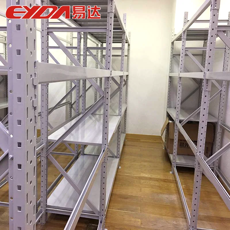 Industrial Steel High Loading Capacity Long span metal shelf rack for warehouse metal storage racks eyda