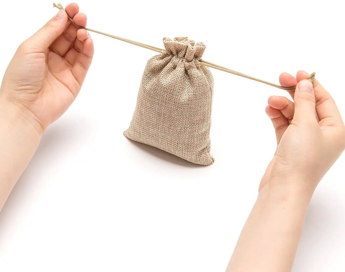 
Free shipping Mailing Halloween Bag Diy gift burlap bags 