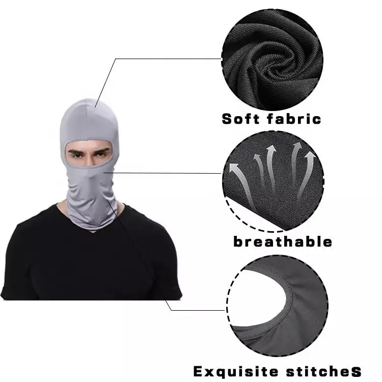 Hot Sale Colorful Breathable Balaclava Unisex Motorcycle Face Mask Windproof Balaclava Ski Cs Mask