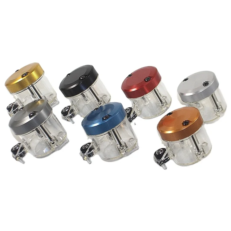 
Universal Motorcycle Brake Fluid Reservoir Clutch Cylinder Tank Oil Fluid Cup For Honda Yamaha Suzuki Kawasaki BMW Scooter 