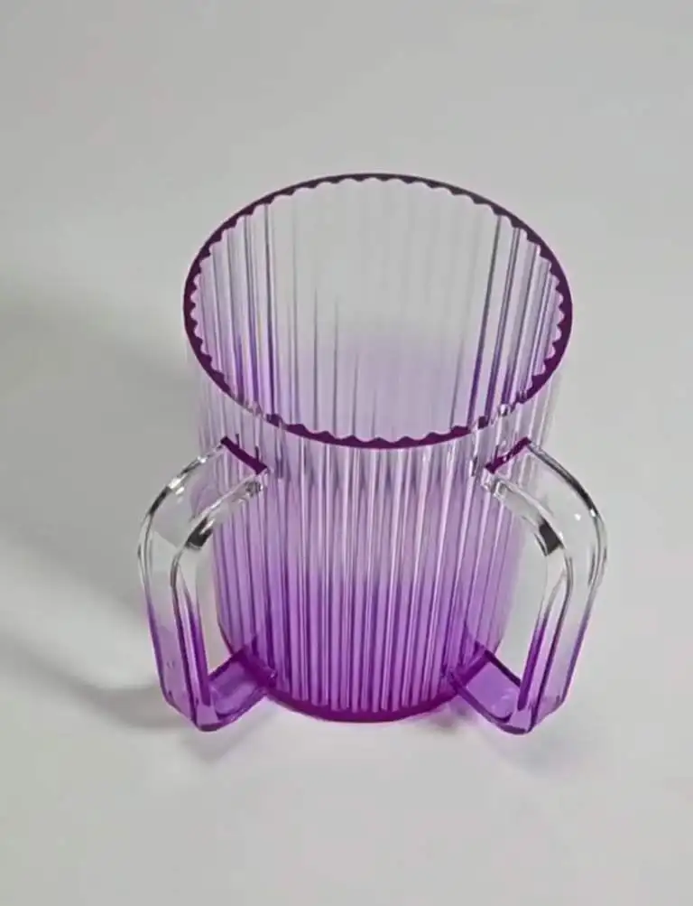 Лидер продаж прозрачная чашка для мытья рук Lucite Judaica 2 ручки многофункциональная