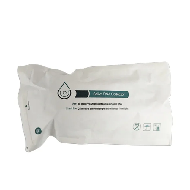 2021 New Designed Disposable Painless Saliva Gene& DNA Sample Testing & Detection Collector Kit