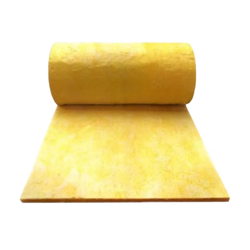 Fireproof Fiberglass Insulation Roll Aluminum Foil-Faced Thermal Insulation Wool Rock Aerogel Glass-Insulates Fire Resistance