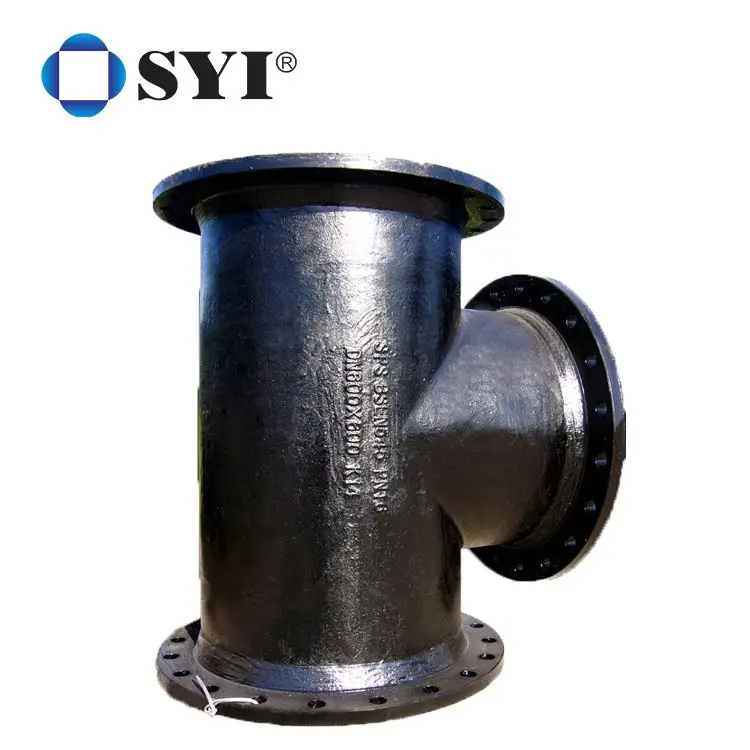 ISO2531 EN545 EN598 Cast Iron Flanged Socket Joint Fittings Ductile Iron Pipe Fittings
