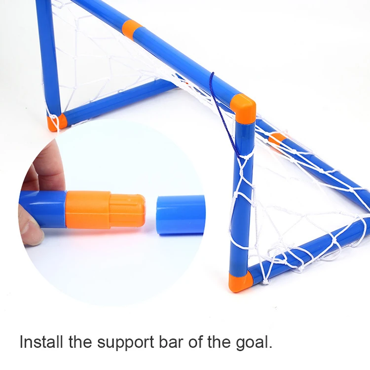 Balin Cheap Price Indoor Hover Soccer Ball toy set for Children Kids Game with 2 Goals and Led Lights Hover Hockey Set Toys