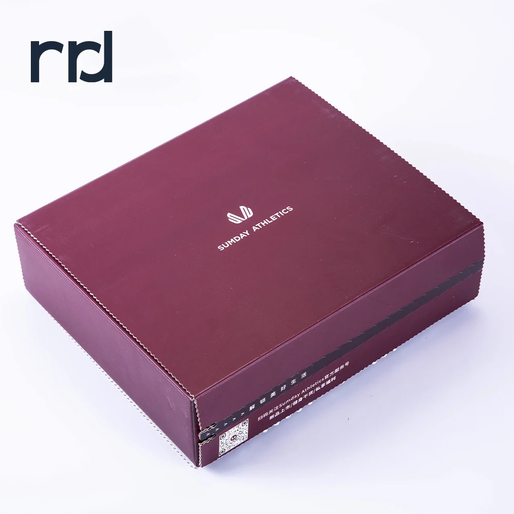 RR Donnelley Customized Custom Logo Corrugated Kraft Paper Mailing Shoes Shipping Cosmetic Folding Gift Clothing Packaging Box