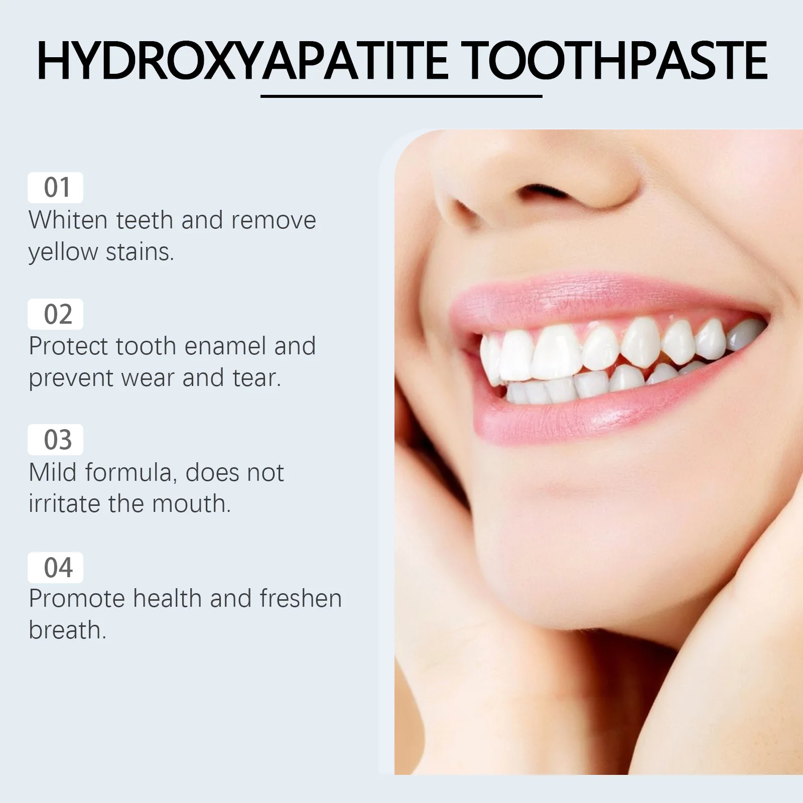 Customized Teeth Cleaning Mint Fresh Care Toothpaste Mint Toothpaste