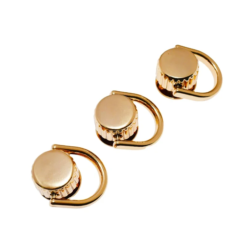 metal screw back button stud Decorative Ball Post Rivet Metal Round Head Nail for Purse Bag Anchor Connection Phone Case