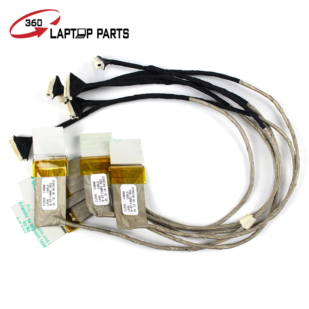 Clevo C4500 Replacement Laptop Screen Flex Cable 6-43-C4801-052 Original Ribbon Notebook Flex Display Cable For DNS