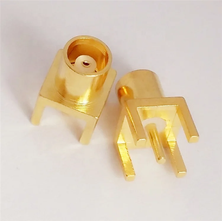 High-performance RF connector MCX-KE female welding plate patch PCB fixed MCX-KHD headphone socket