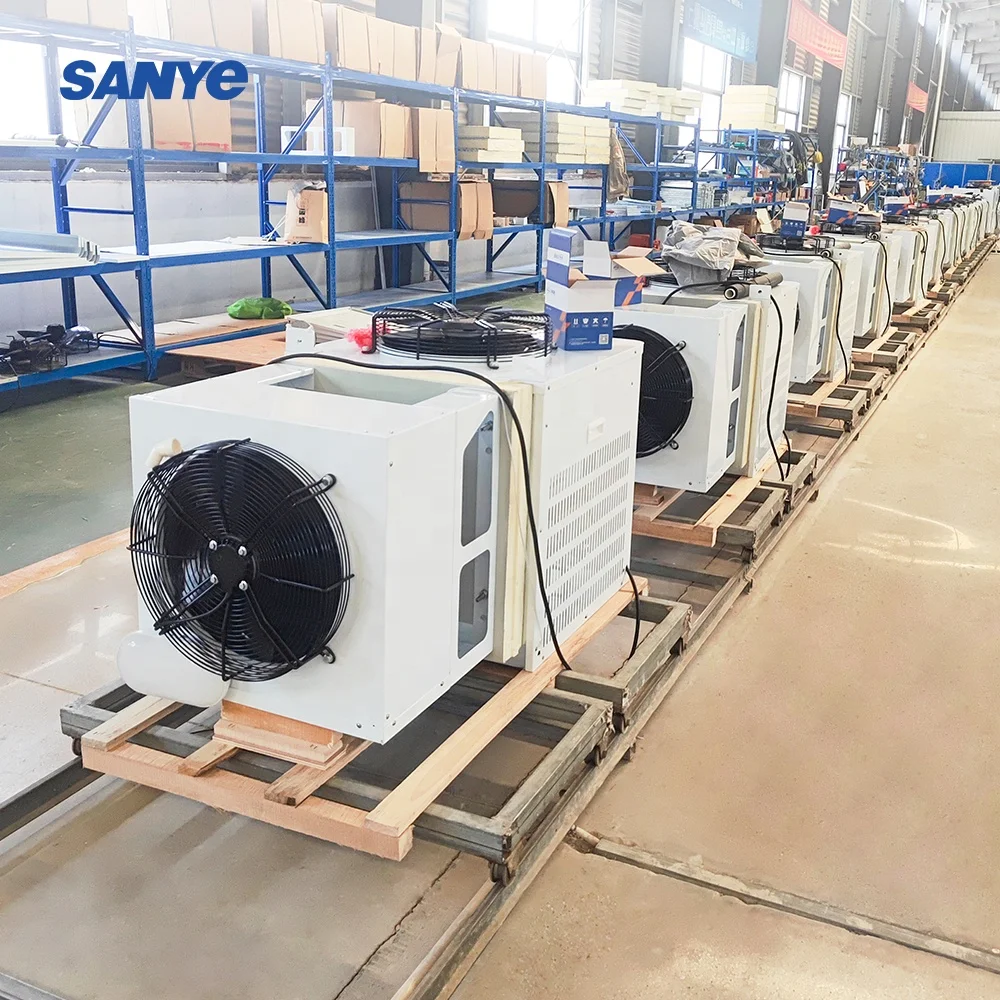 Factory 2hp 3hp 5hp  Air Cooled Compressor Condensing Unit for Cooling System refrigeration