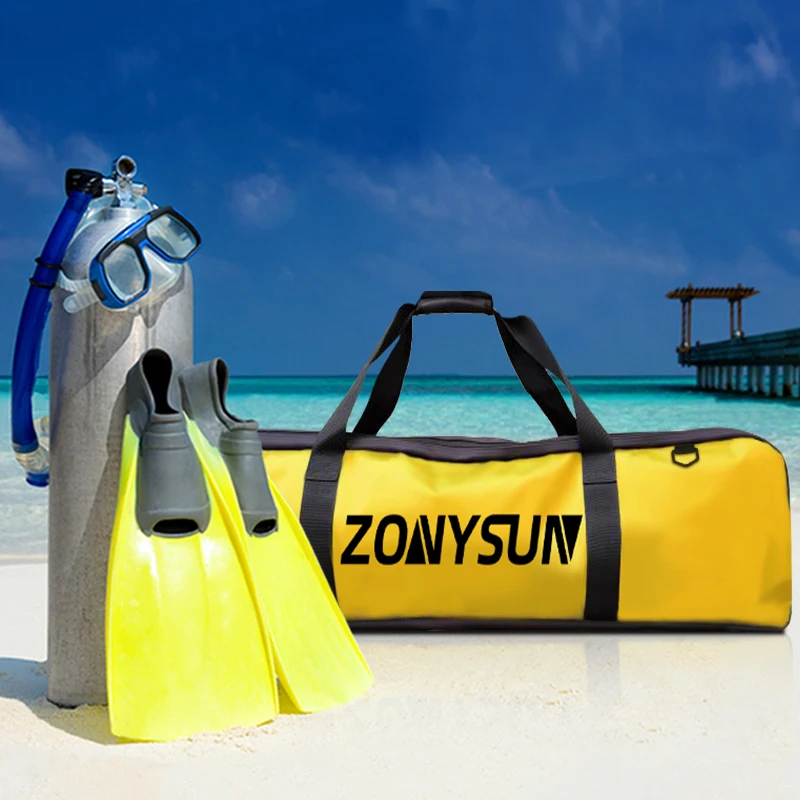 Waterproof Flipper Backpack Freediving Dry Bag Surfboard Dive Fin Bag Long Fins Bag