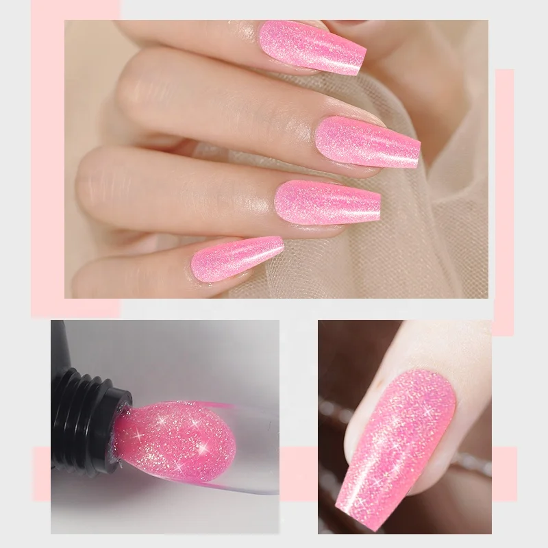 Extension Nail Gel Clear White Pink UV LED Extension Gel Nail Tips Enhancement Slip Solution Quick Extension Gel