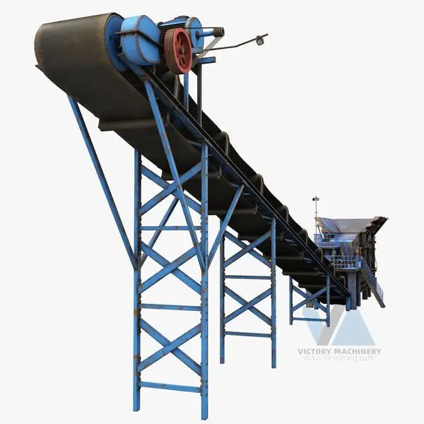 High Quality Steel and Rubber Belt Feeder for Ore Mining Construction Industries; for Crusher New and Used Condition