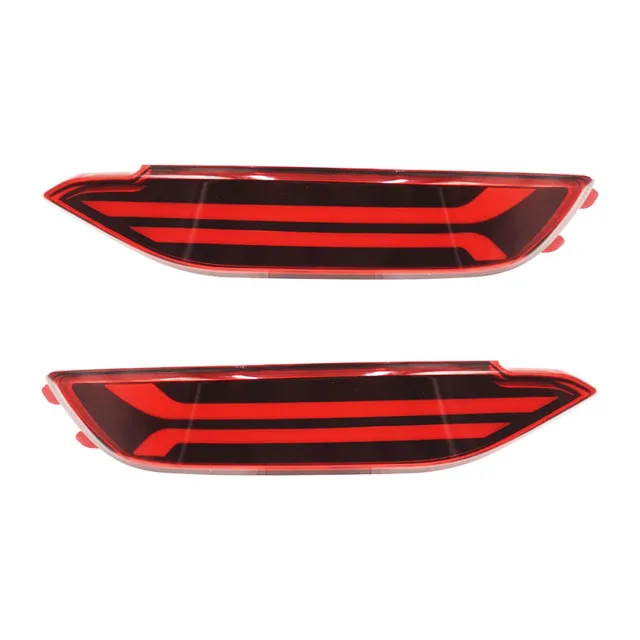 Car LED Reflector Light For Hyundai tucson 2015 2016 2017 2018 2019 2020 Rear Fog Lamp Dynamic turn Signal Brake Light