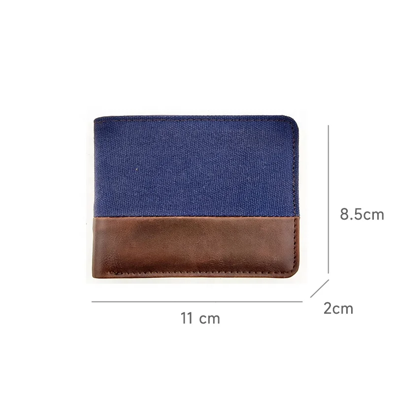 2022 Slim Minimalist Stylish Wollet Fashion Branded Cartera Rfid Mens Wallets Slim Leather Crypto Wallet