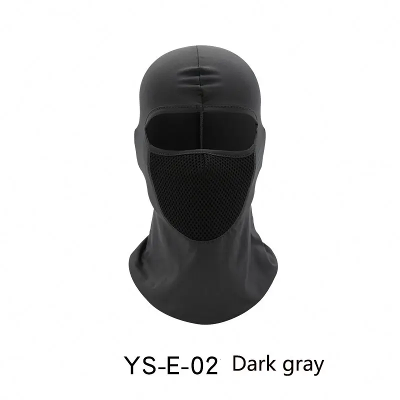 Breathable Sunscreen Headgear Hat Windproof Mesh Outdoor Face Mask Motorcycle Balaclava Hood