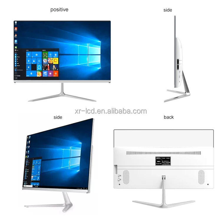  Фабрика OEM 19 21 5 23 8 27 дюймов IPS настольных игр все в одном ПК компьютер моноблок для школы