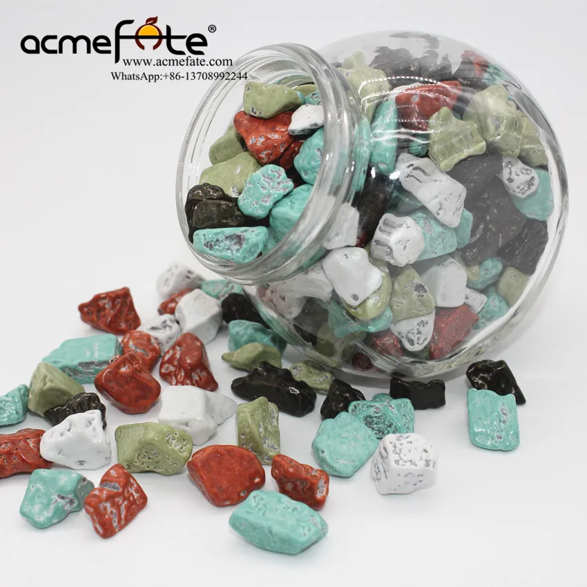 Разноцветный камень в форме драже шоколад рок форма Шоколадные конфеты