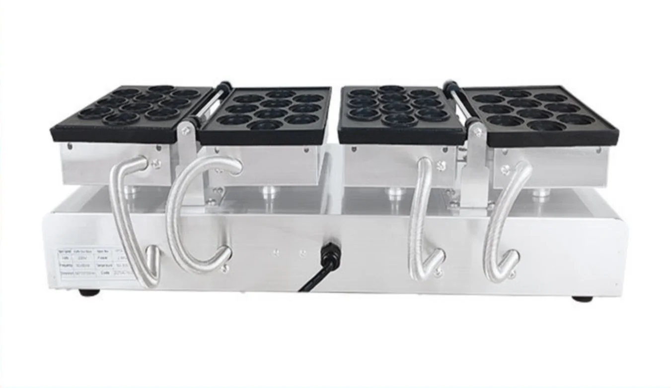 Electric Walnut Waffle Multi Snack Machines Double Head Walnut Cookie Maker And Walnut Shaped Cake Manju Waffle Maker Machine