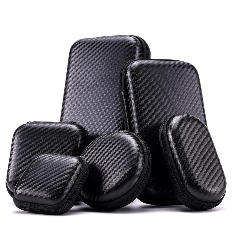 Custom Universal Electronics Packaging Other Special Purpose EVA Bag multi sizes carbon fiber zipper eva hard case carrying