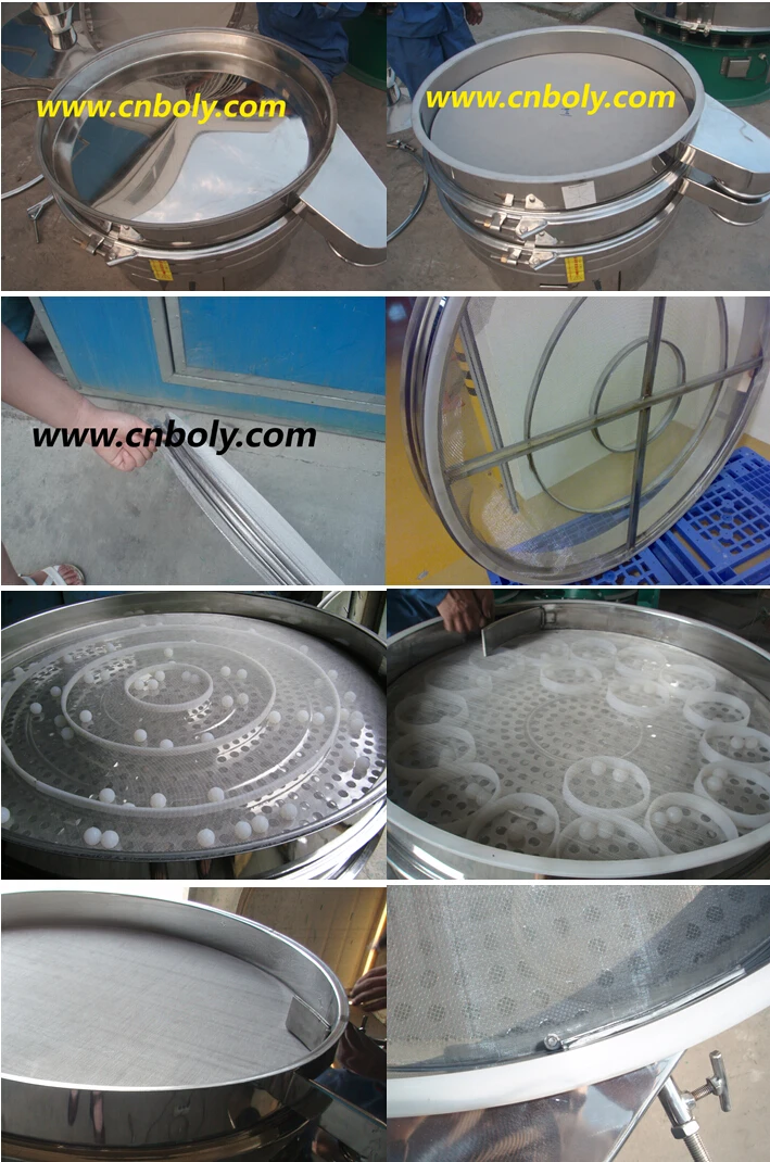 Dry powder sifting machine spices flour powder sifting machine