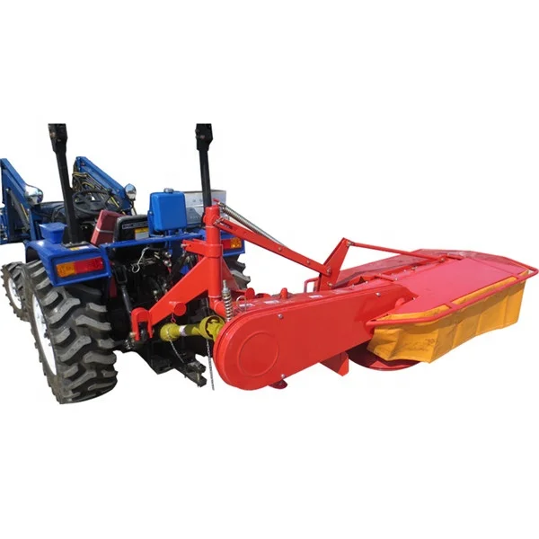 Tractor PTO driven high efficiency alfalfa mower