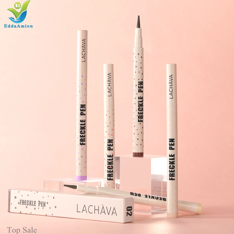 Private label Natural Freckle Pen Soft Very Fine Freckle Pen long Lasting Waterproof Dot Spot Pen Create Effortless Makeup