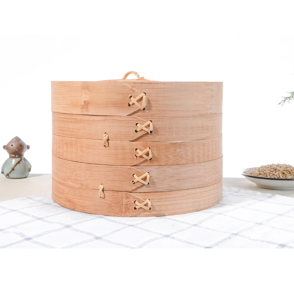 7 in 1 face dumpling baby food steamer portable basket pot bamboo steam cooker base