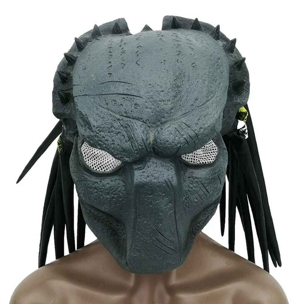 Adult Aliens Vs. Predator Requiem Deluxe Overhead Predator Mask Latex Halloween Mask
