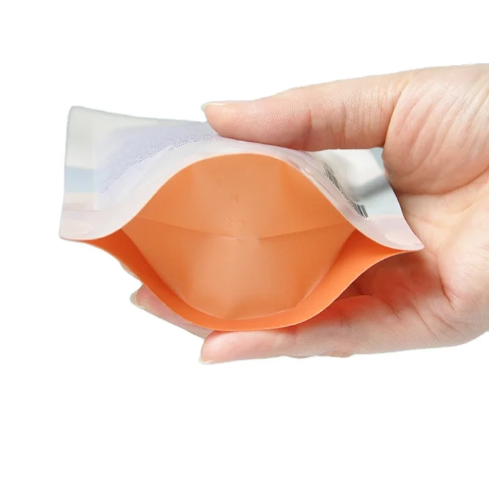 wholesale cheap sheer hair extension packaging bag case packaging plastic bag