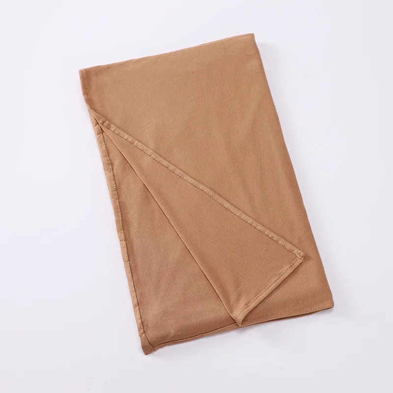 New mercerized cotton sweatcloth turbans cross binding scarf for convenient Muslim scarf FASHION hijab scarf with cap