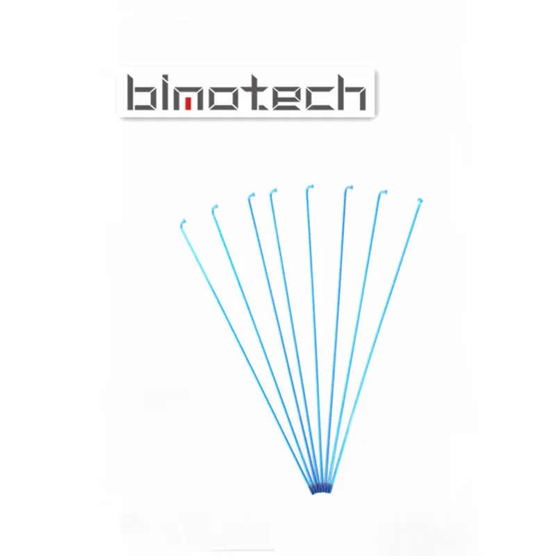 Factory CustomColor Bicycle spoke Steel 14G Green/Blue