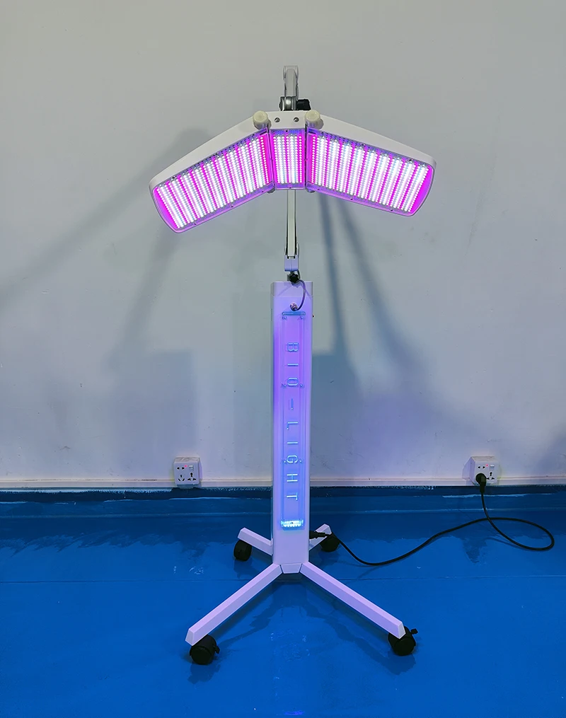 Newest Clinic 7 colors LED PDT Red blue facial care PDT Led Light Therapy machine, skin rejuvenation red light therapy