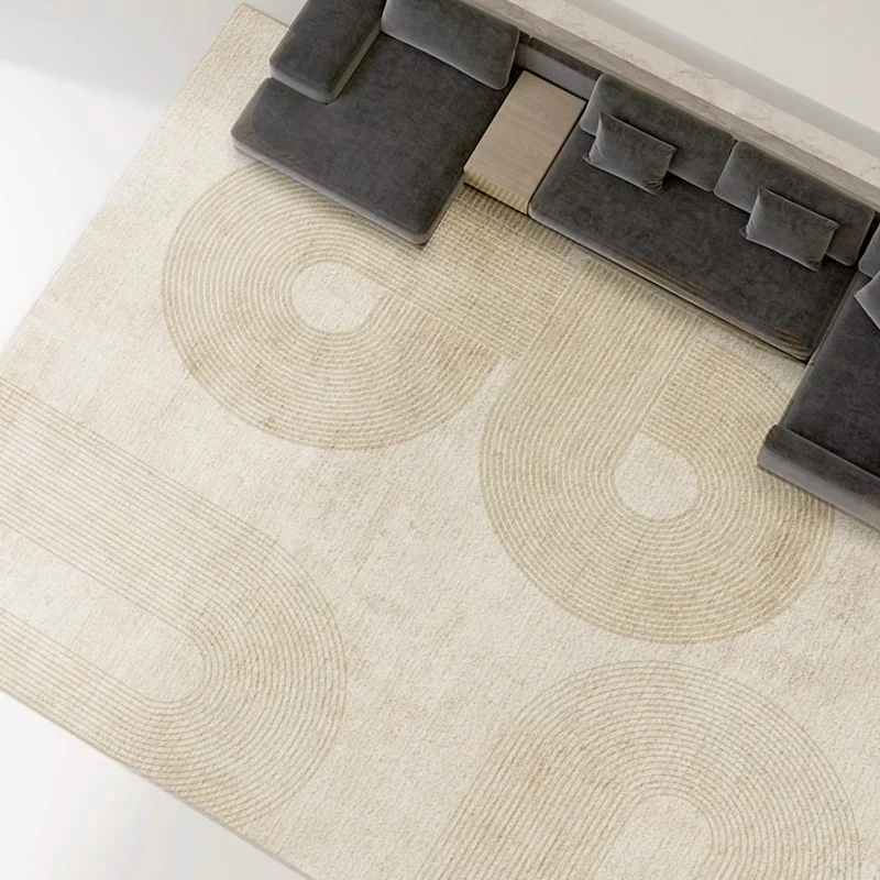 Non Slip Non Shedding and Easy to Cleaning Modern Style Rugs for Living Room