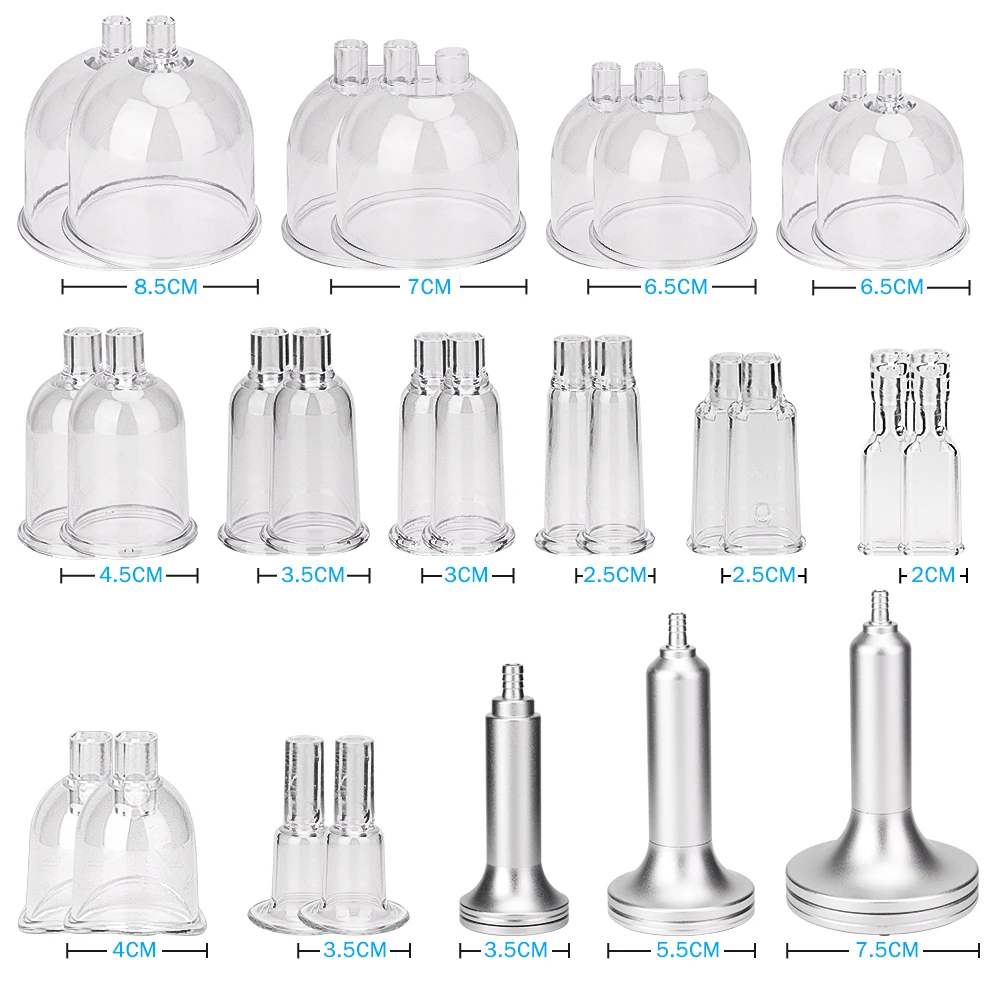 New design small and light vacuum therapy machine butt breast enlargement massager