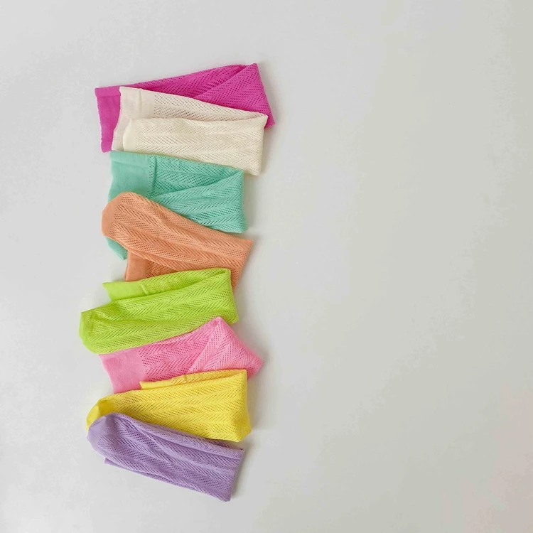 Solid color slouch socks women girl ruffle cotton women ribbed socks