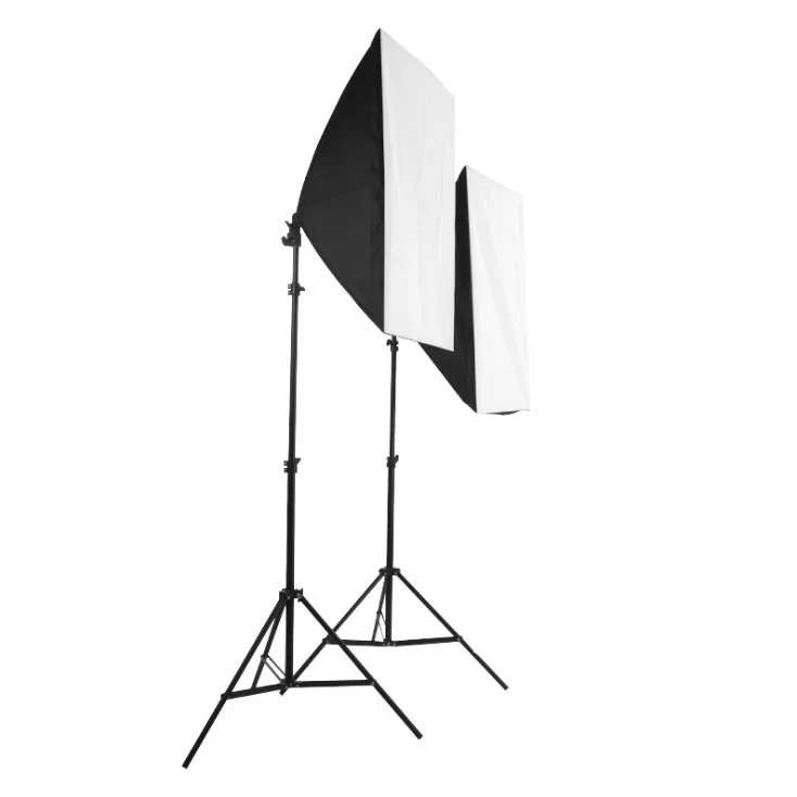 50*70cm Portable Photography Softbox * 2 Photo Studio Lighting Kit for Portrait and Products