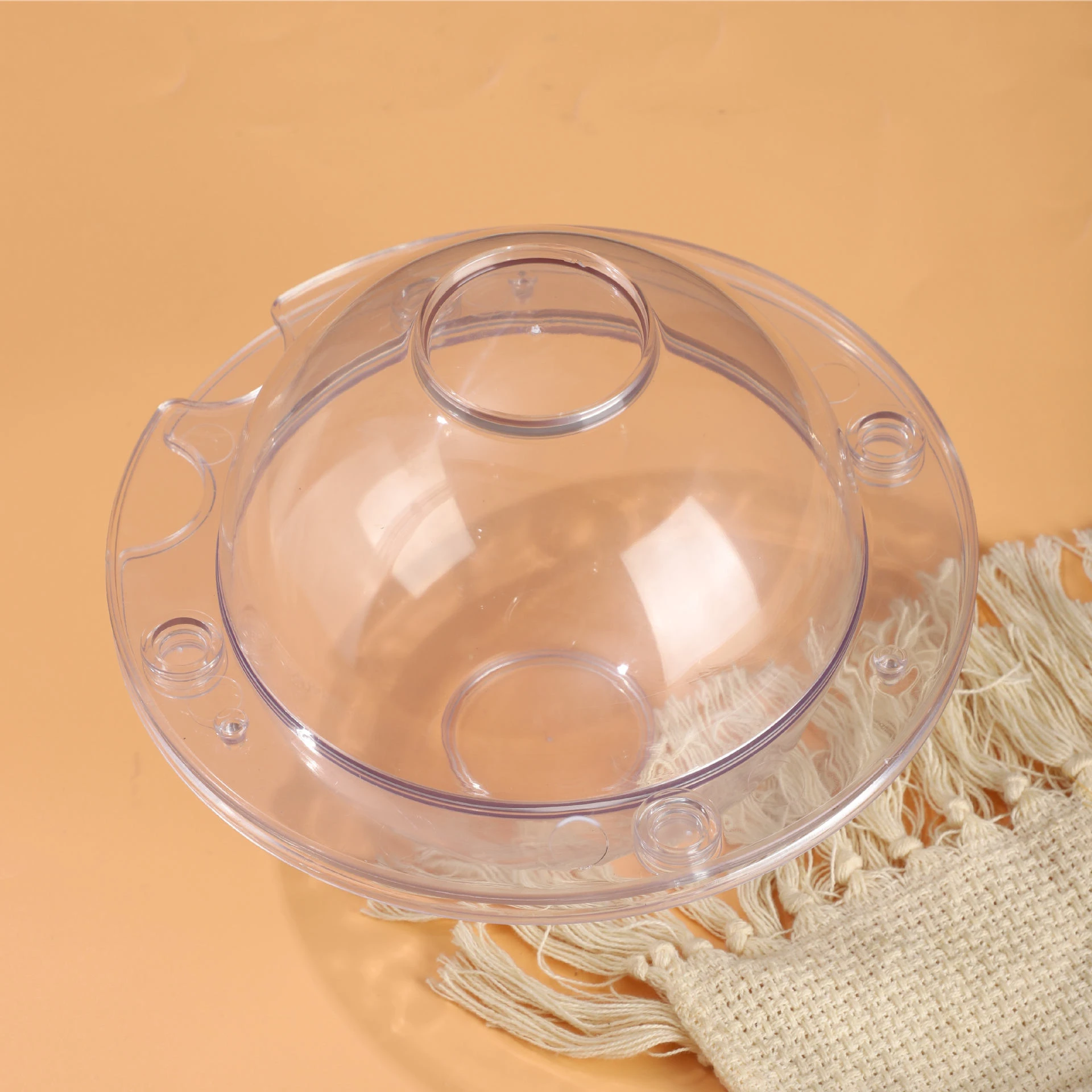 M576 cake decorating tools Polycarbonate Chocolate Moulds Semi Sphere 3D Ball  Shape Chocolate Bar Mold Plastic Tray