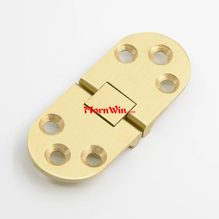 Solid Brass Hinges Drop Front Desk Drawer Butt Hinge for Table  Machine Doors Folding Table with Screws