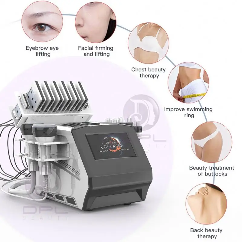 DPL Vacuum Cavitation System Top sellers for amazon body slimming machine 6 in 1  lipo cavitation laser machine