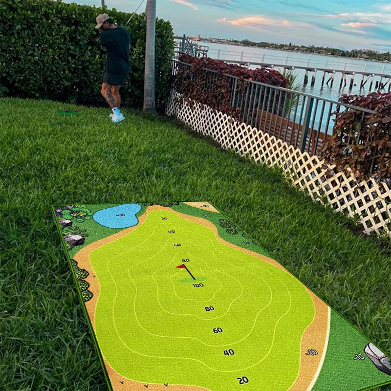 Casual Chipping  Golf Game Set Indoor Outdoor Games for Adults Family Kids